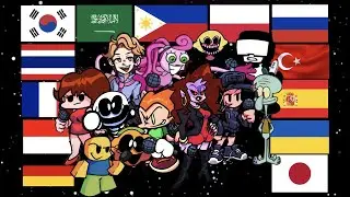 Friday Night Funkin' In Different Languages (FNF)!