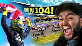 I Saw Lewis Hamilton WIN AGAIN in Formula 1 in Person LIVE! | British GP 2024 Vlog