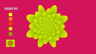 flower with elipse tool pen tool pucker bloat tool and transform tool