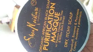 Shea Moisture Purification Masque!!!
