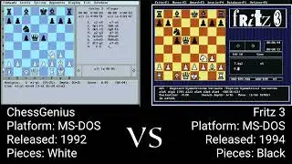 THE BEST CHESS PROGRAMS of the 90s FACE EACH OTHER