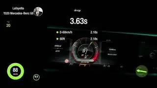 2020 Mercedes-Benz G63 AMG 585PS 0-100 0-200 Acceleration