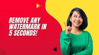 Remove Watermarks From Images for Free 😱✨