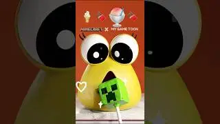 Eating emoticons in order #insideout2 #pou #pauline #minecraft #mukbang #asmr
