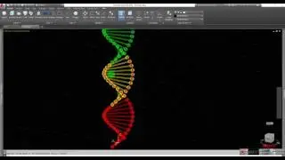 How To Design DNA Struture Using Autocad -2