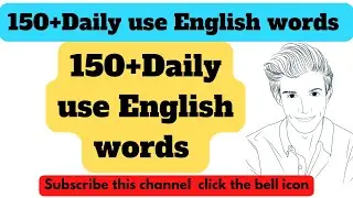 150+Most Common English words 1st | @InformationCenterOfficial #informationcenter #learnenglish