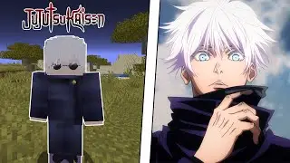 NEW INSANE UPDATE ON SATORU GOJO SIX EYES!! - Minecraft Jujutsu Kaisen Mod