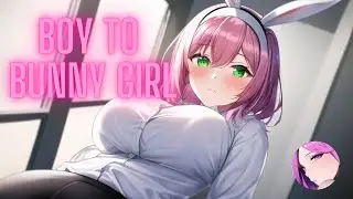 [Manga Dub] The Bunny Girl's Mistery PT.1 | Story | Male to Female | Gender Bender | TG TF