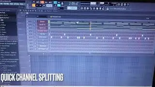 FL STUDIOS 20 TIP: QUICK CHANNEL SPLITTING