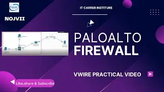 Vwire Configuration in Paloalto firewall | Practicle Lab | NoJvii