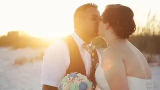 Pensacola Beach Wedding Sneak Peek // Stephanie + Daniel // Pensacola, FL