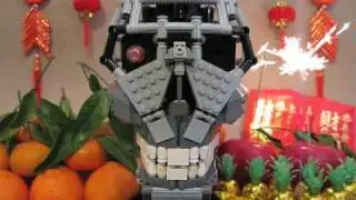 Happy Chinese New Year! - talking LEGO Terminator, short version