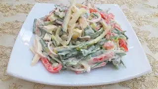 Салат с брынзой / Salad with feta cheese