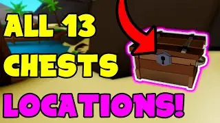 All 13 SECRET CHEST LOCATIONS! Fishing Simulator ROBLOX