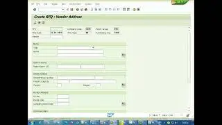 SAP MM - Procurement Cycle