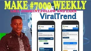 How to make money on ViralTrend | Register/Upgrade/Withdrawal