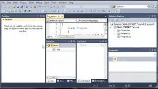 Visual C# 2010 Tutorial 5 - Getting User Input From The Console