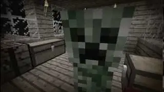 Прикол про Minecraft: Добрый Крипер