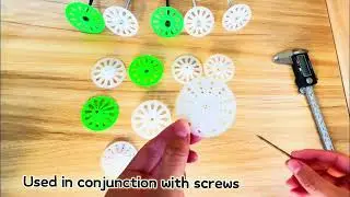 50mm Polypropylene Plastic Insulation Fixing Washers - 500 Pack