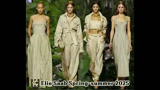 Elie Saab Spring-summer 2025 - Ready-to-Wear collection.