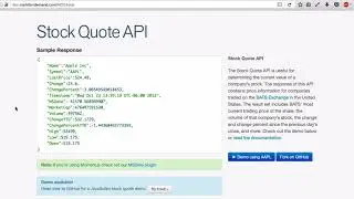 the json format explained