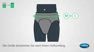 Anlegevideo - MoliCare Premium Men Pants (stehend)