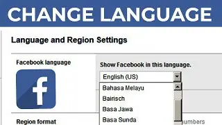 How To Change Language On Facebook (2020) - Switch Language On Facebook.