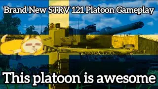 NEW Strv 121 Platoon Gameplay | War Thunder Mobile