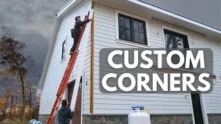 We saved $800 by MAKING our own PVC Corner Trim