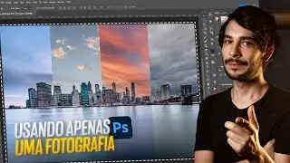 Como Transformar Vários Momentos do Dia em Uma Fotografia no Photoshop