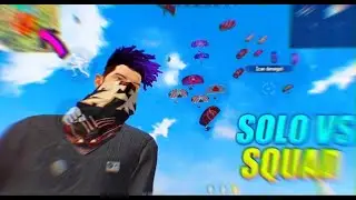 SOLO VS SQUAD | FULL GAME PLAY | HARD GAME [ СОЛО VS ОТРЯД ]