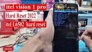 itel vision 1 pro hard reset 2022/ itel l6502  hard reset _gsm rakib official