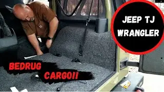Jeep wrangler Tj BedRug Cargo Area!