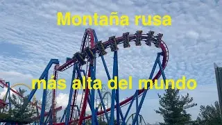 🎃 El parque de diversión 🎡 con la montaña rusa 🎢  más ALTA DEL MUNDO🎪 Six Flags 🚩 New Jersey 🇺🇸