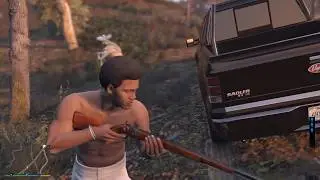Gta 5: поехал с друзьями в лес на охоту - но что-то пошло не так!