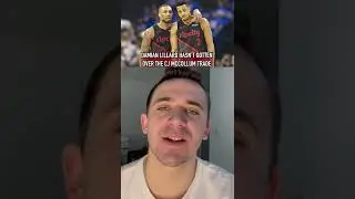 Damian Lillard Hasn’t Gotten Over The CJ McCollum Trade😢
