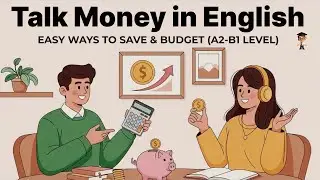 English Podcast for Beginners (A2–B1) | Let's Talk About Money 💰 Easy Ways to Save & Budget