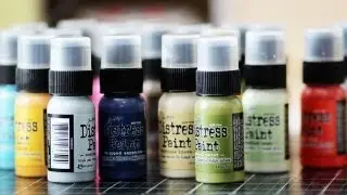 Tim Holtz Distress Paint Review