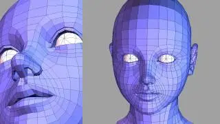 Human Head Modeling : Slow Reproduction Version