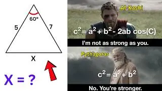 Much Better than Pythagoras Theorem | Al-Kashi's Law of Cosines