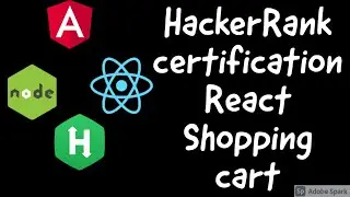 React Shopping cart App HackerRank Test #9