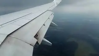Посадка в Шереметьево. 22.07.2018 Боинг 737-800. Краснодар - Москва