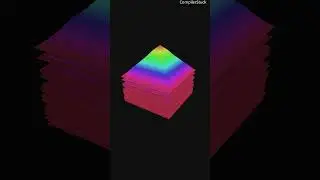 What Sorting a Pyramid with Merge Sort looks like