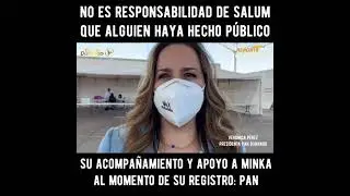 “Salum no es responsable de que alguien haya hecho público su apoyo a Minka en el PAN”