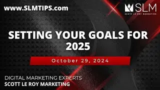 Setting Your Goals For 2025 10/29