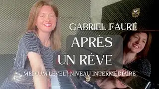 Gabriel Fauré - Après un rêve | Piano transcription | Niveau intermédiaire | Masha Sharova