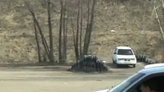 ЛадаКлубОмск. Фигурное вождение на годовщину клуба.