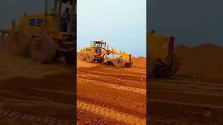 Canal Construction | Embankment Filling | Grader