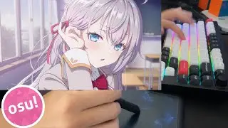 Alya (CV: Uesaka Sumire) - Ichiban Kagayaku Hoshi (Roshidere OP) | osu!