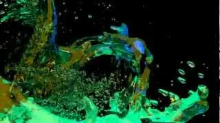 Blender 2.66 Fluid Simulation Sea Creature